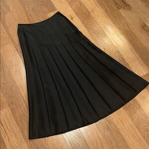 Ann Taylor Pleat Detail Ball Skirt